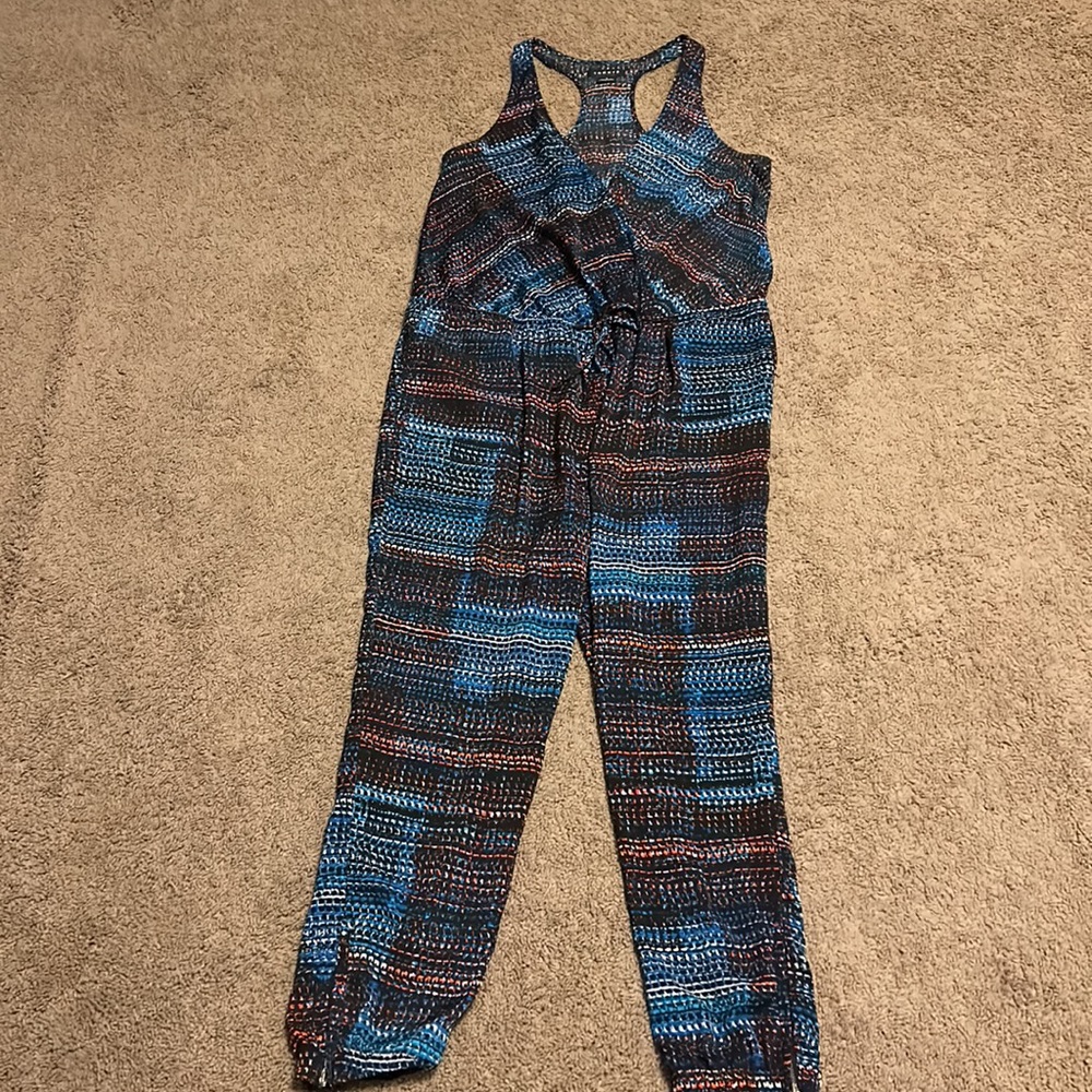 Trouve romper jumper with pockets zipper at ankle size S